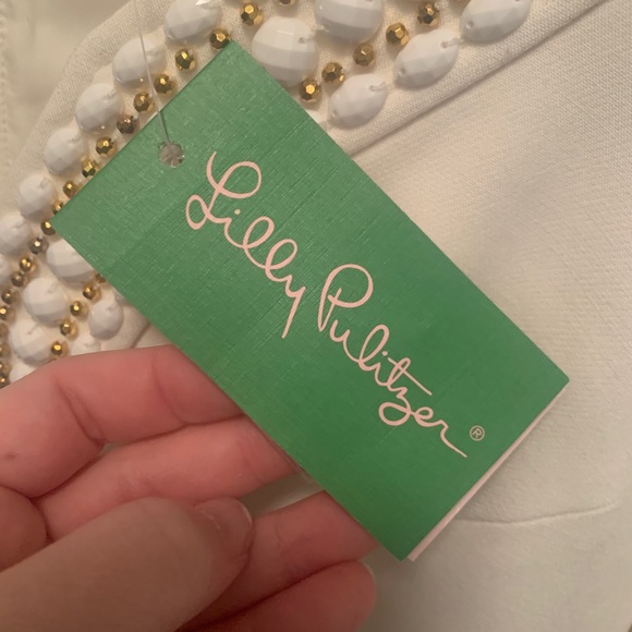 NWT Lilly Pulitzer Bennett Shift in Ivory - Picture 4 of 5
